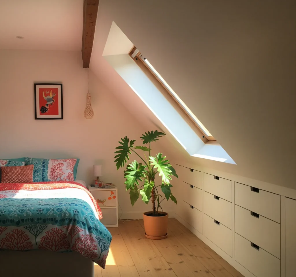 attic bedroom