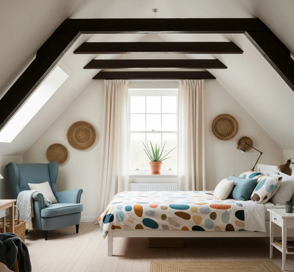 attic bedroom furniture ideas
