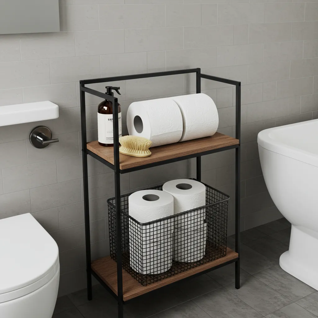 bathroom organization baskets