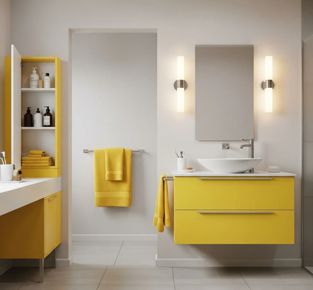 bathroom sink decor
