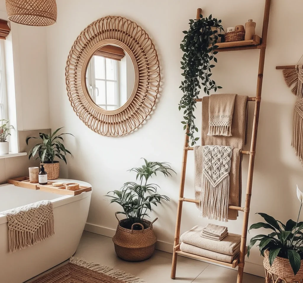 boho bathroom decor