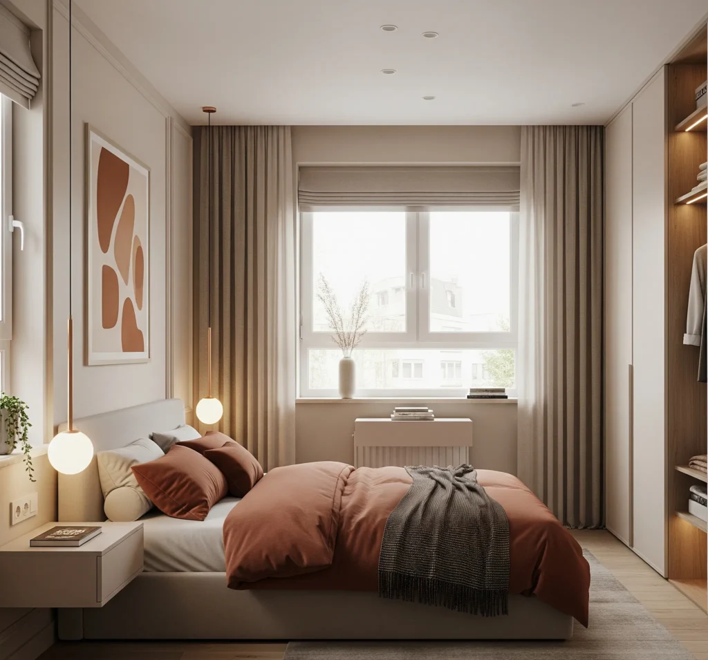 Immersive Interiors: The Art of Color Drenching Your Home color drenching bedroom