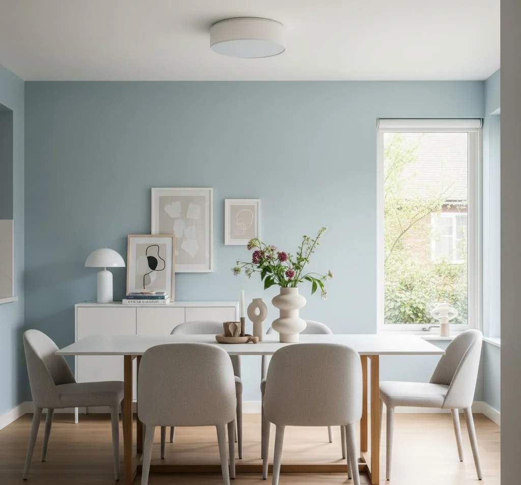 Immersive Interiors: The Art of Color Drenching Your Home color drenching dining room