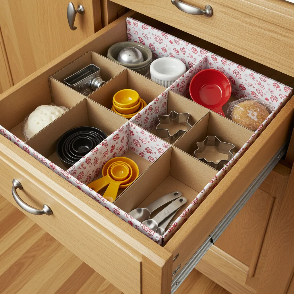 diy cabinet organizer drawer