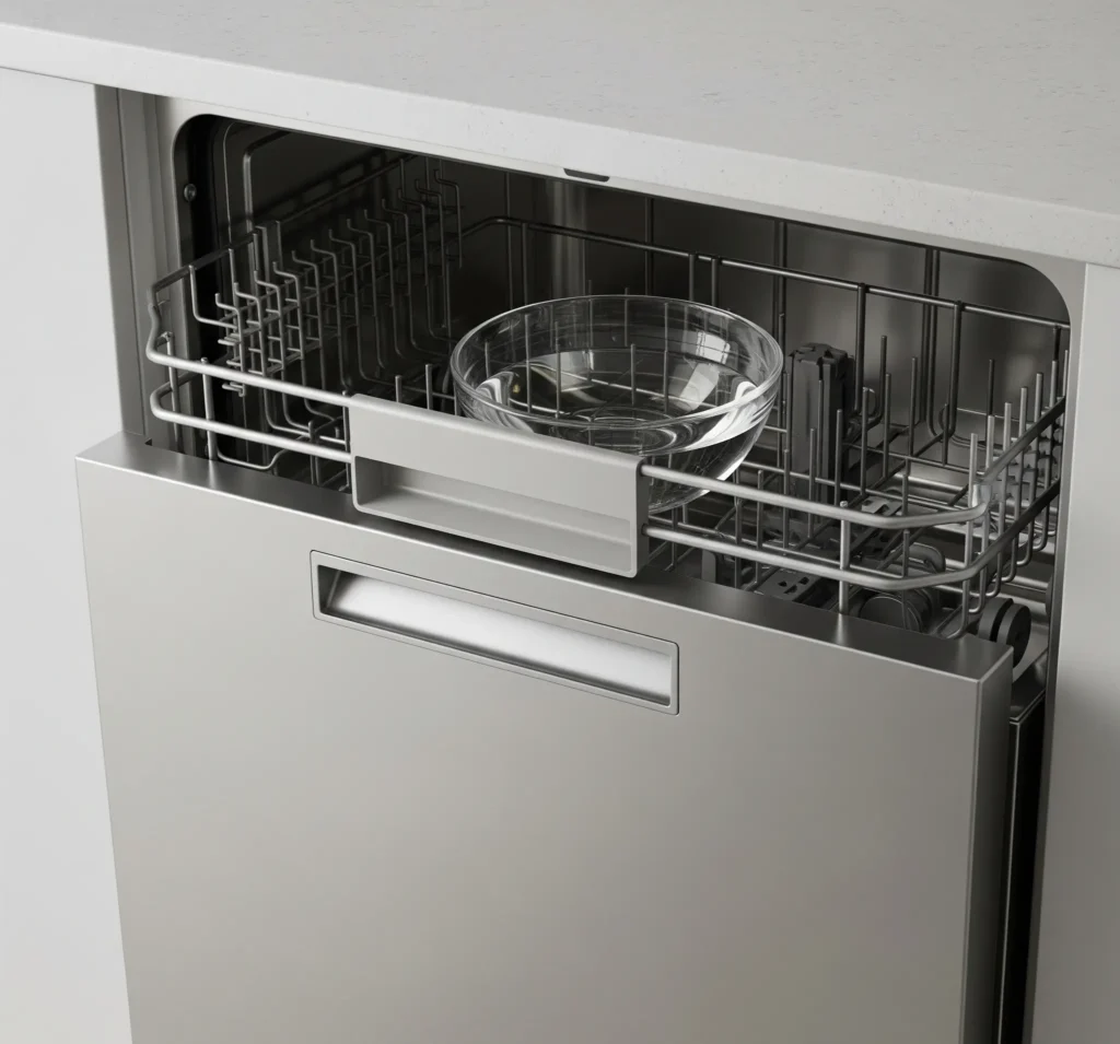 dishwasher deep clean with vinegar