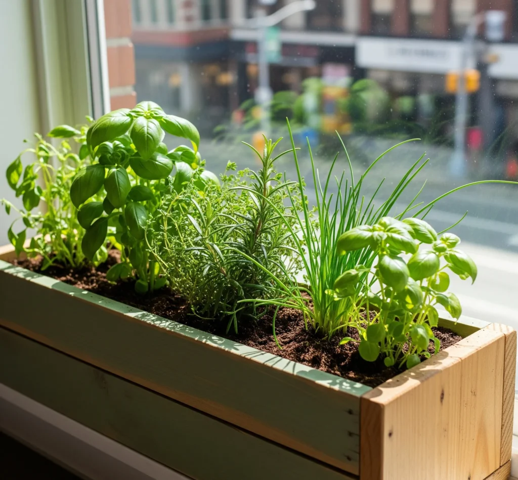herb garden apartment