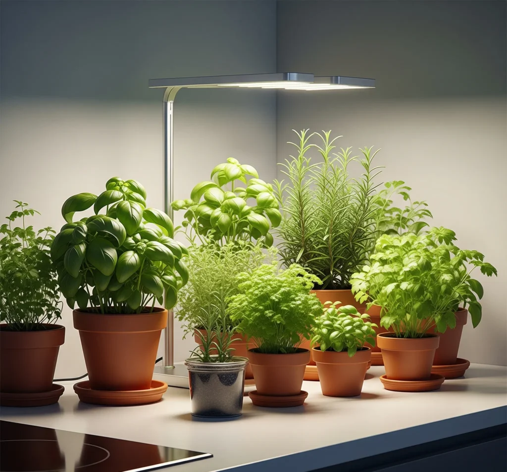 herb garden for kitchen window