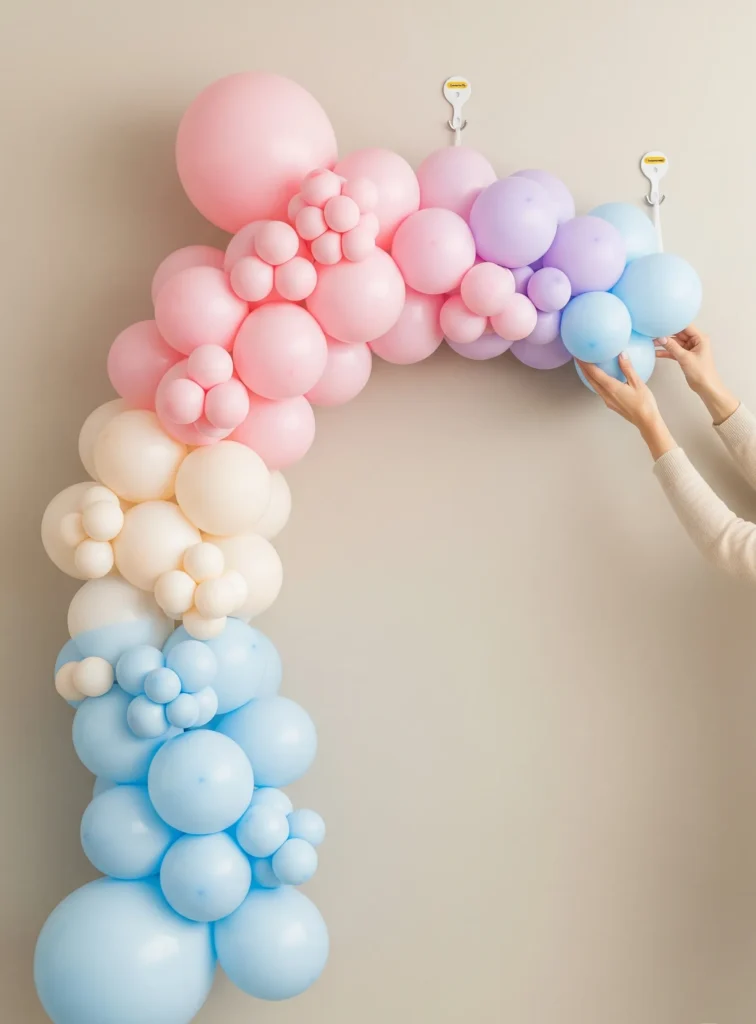 how to make a balloon arch frame