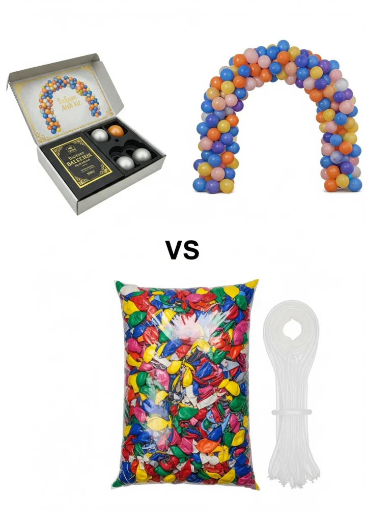 how to make a balloon arch with kit