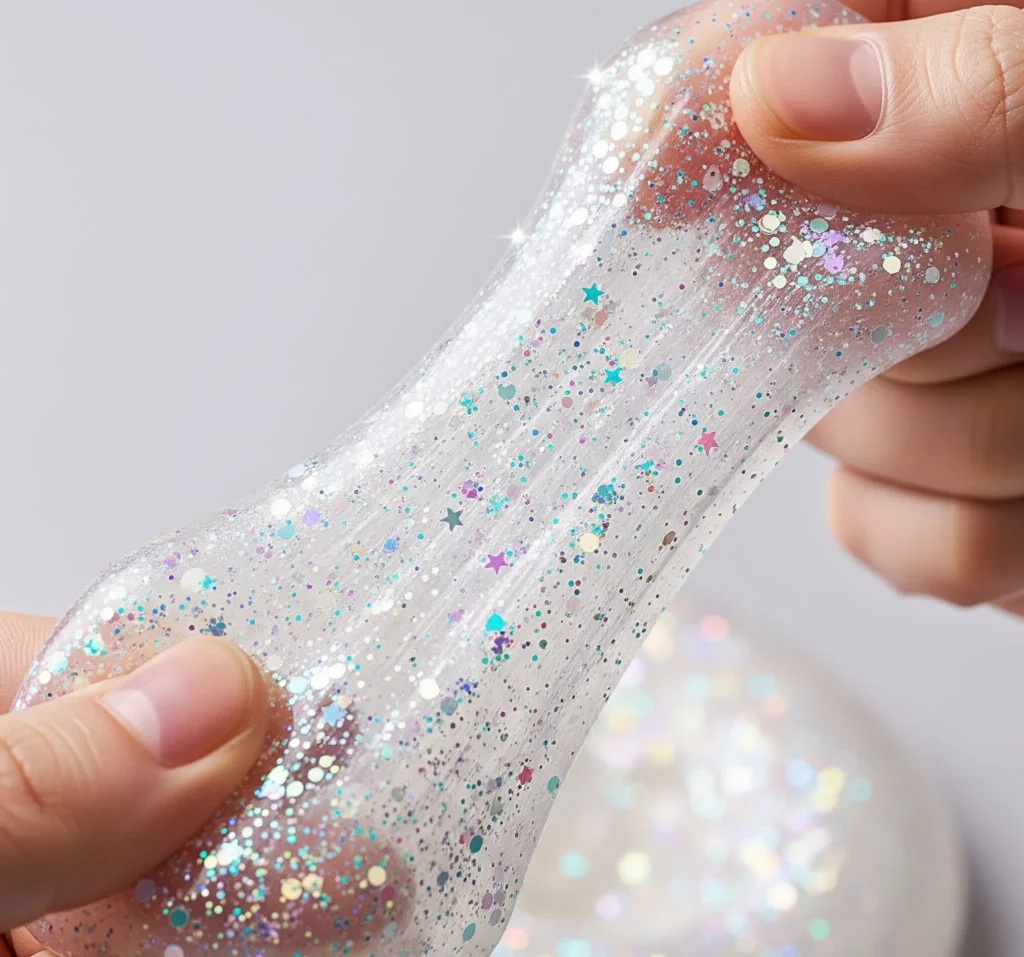How to Make Slime Step-by-Step (With Photos!) – No Fail Recipe Kids Love how to make glitter slime