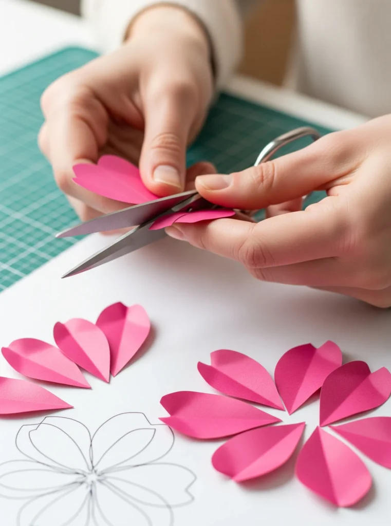 How to Make Paper Flowers That Look Real (3 Easy Templates Inside!) how to make paper flowers at home