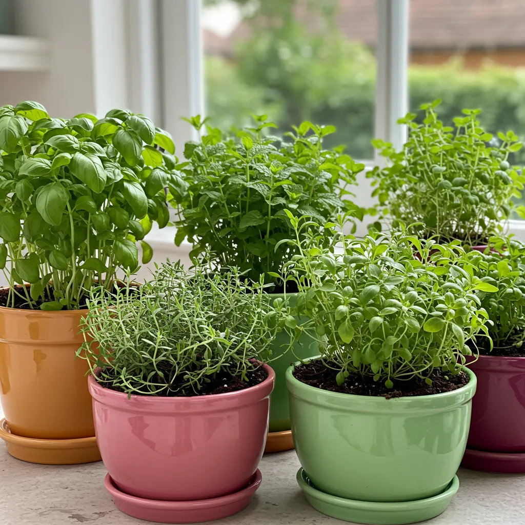 indoor herb garden