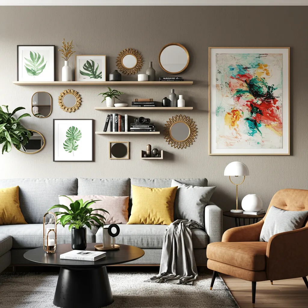 living room wall decor ideas
