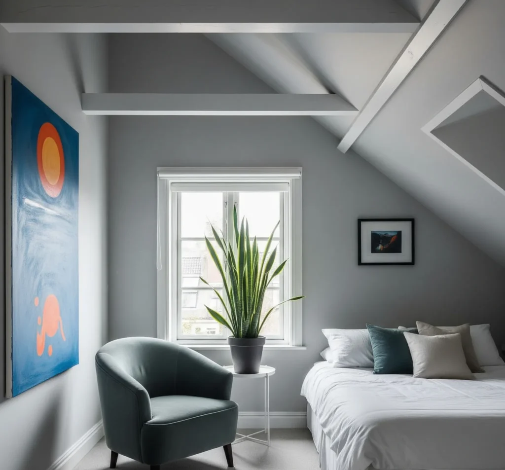 low attic bedroom ideas
