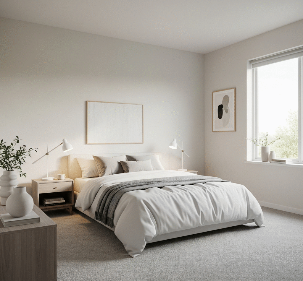 neutral bedroom carpet ideas
