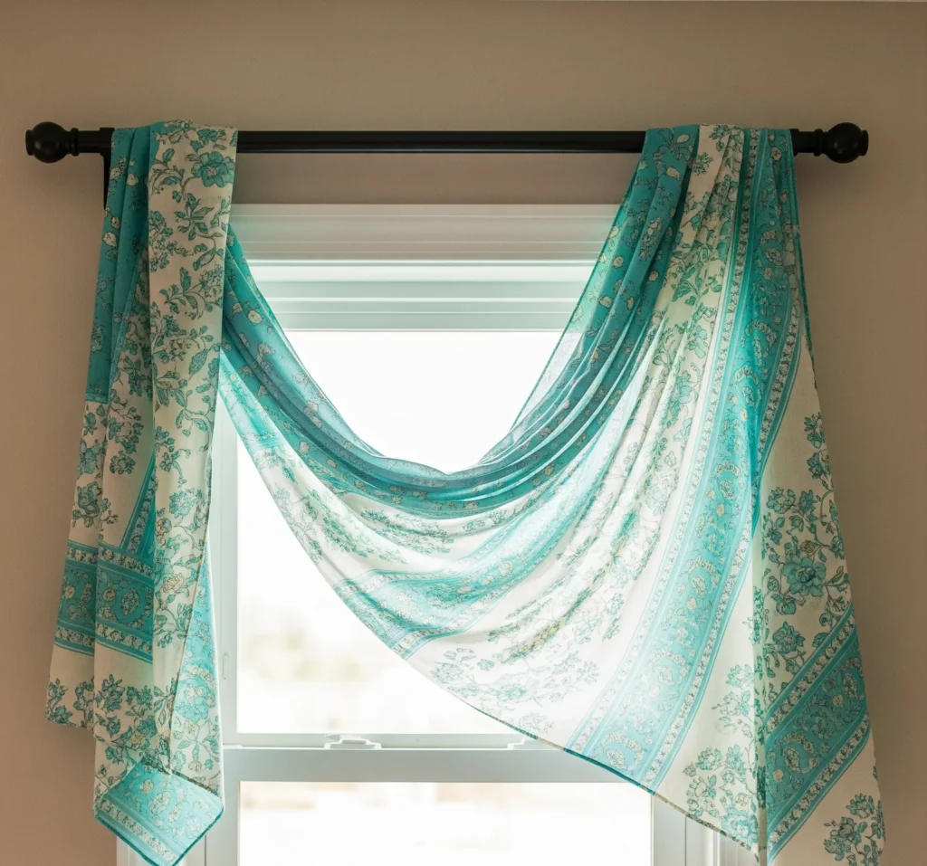no sew curtains for renters