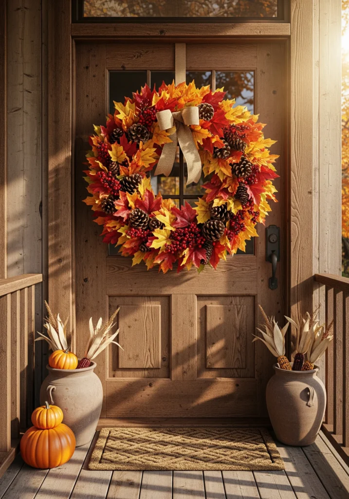 autumn outdoor decor
