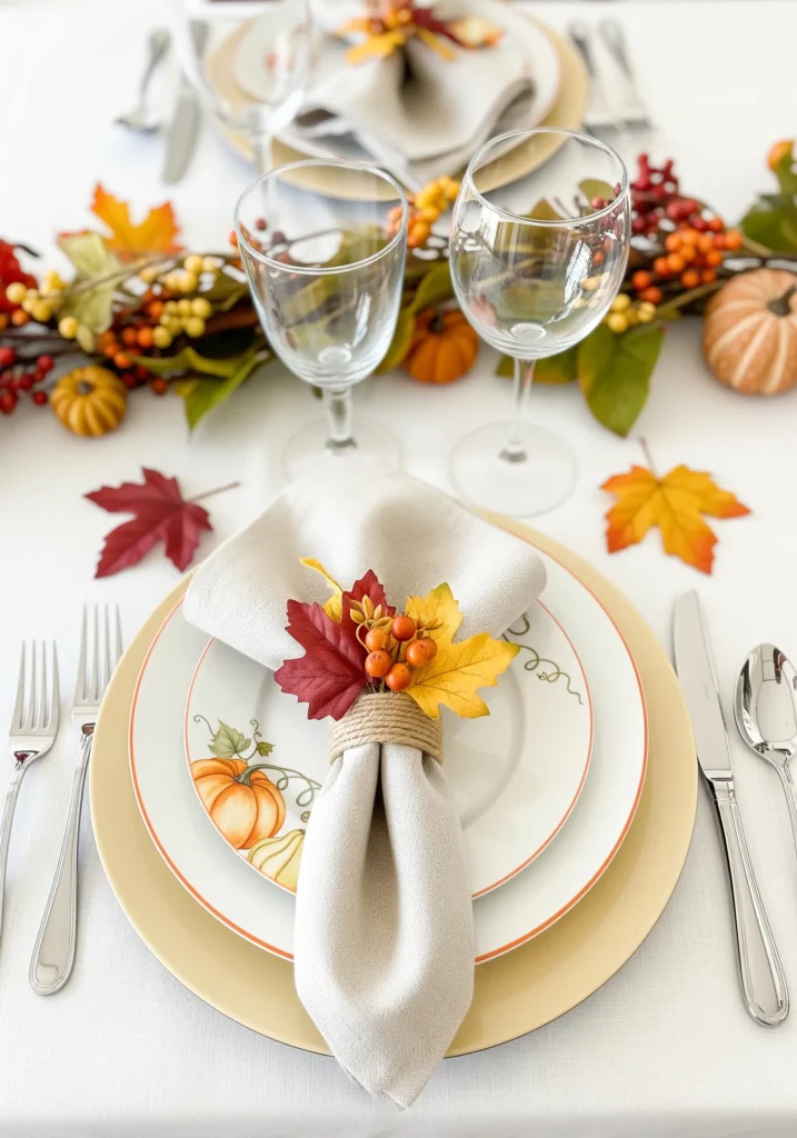 How to Style a Thanksgiving Tablescape Like a Pro (With Dollar Store Hacks!) budget friendly thanksgiving table