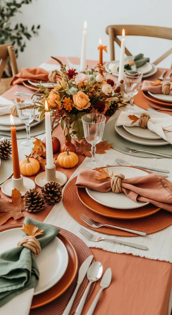How to Set a Thanksgiving Table Like a Pro (Even If You're on a Budget) budget thanksgiving table decor