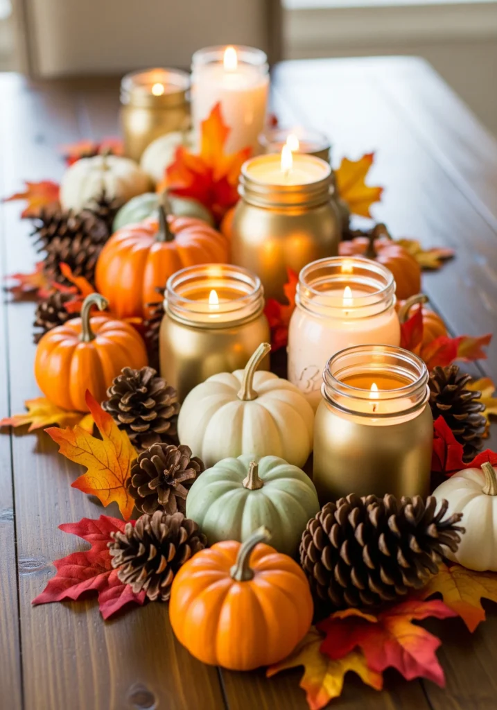 How to Style a Thanksgiving Tablescape Like a Pro (With Dollar Store Hacks!) cheap thanksgiving table decorations