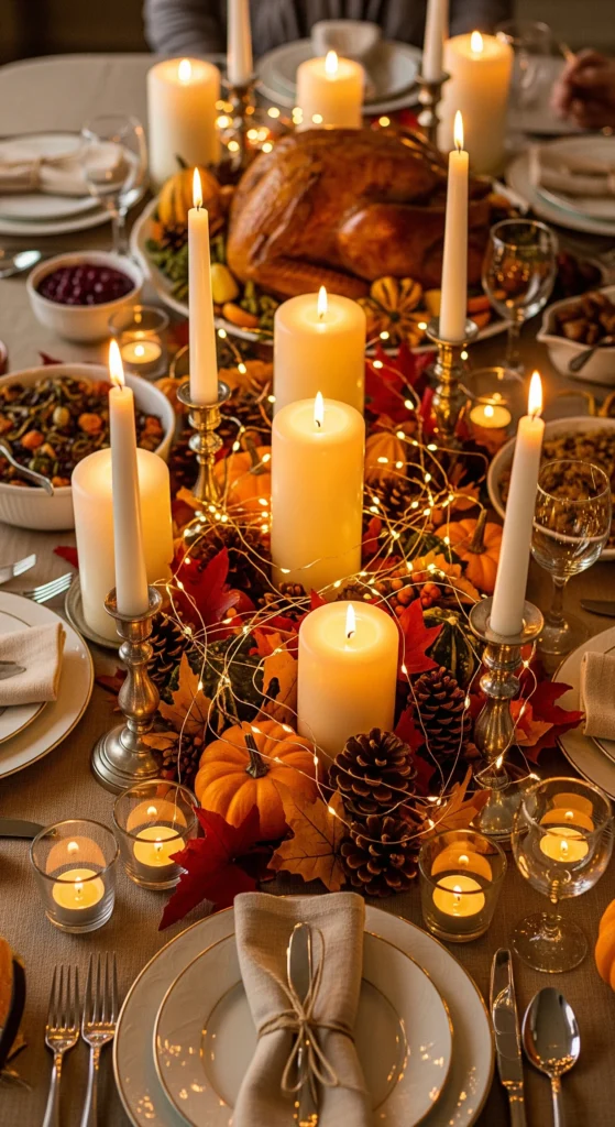 How to Set a Thanksgiving Table Like a Pro (Even If You're on a Budget) diy thanksgiving centerpiece