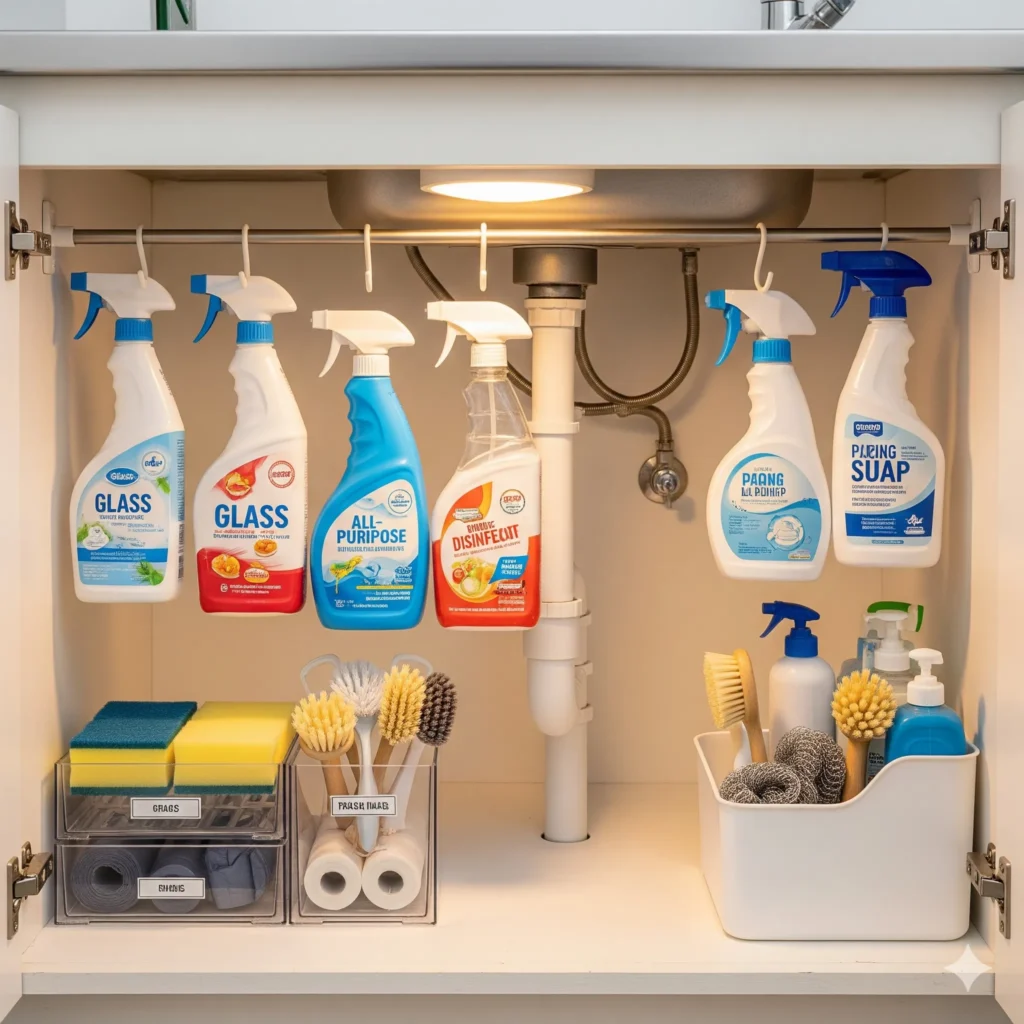 20 Dollar Store Kitchen Organization Tips for Under $20 dollar store kitchen sink organization