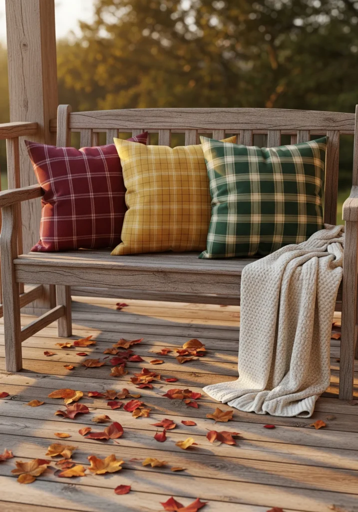 fall porch decor