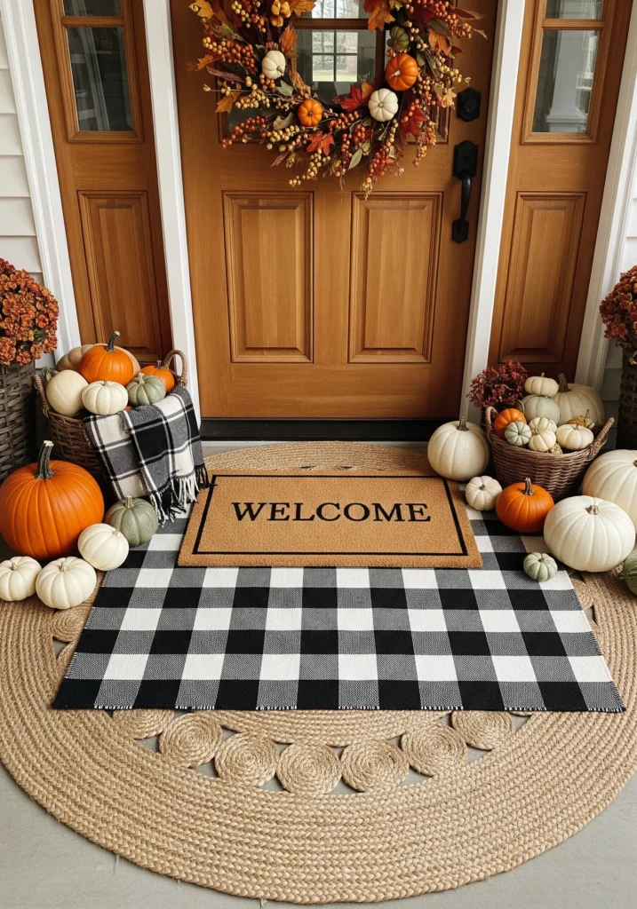 11 Front Porch Decor Ideas for a Warm Thanksgiving Welcome fall porch decor