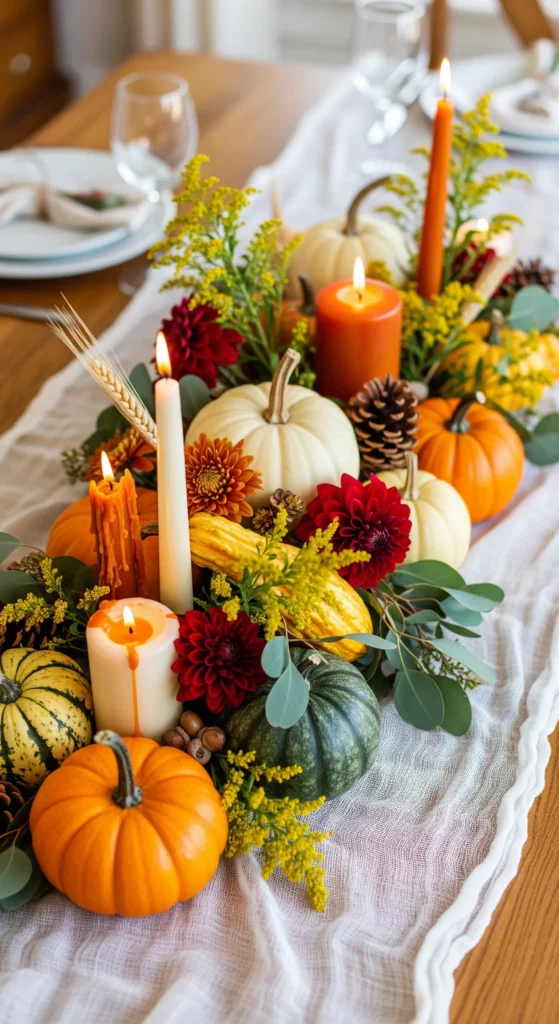 How to Set a Thanksgiving Table Like a Pro (Even If You're on a Budget) low budget thanksgiving decor