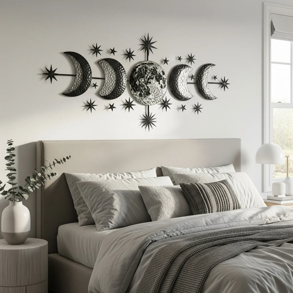 metal wall decor black