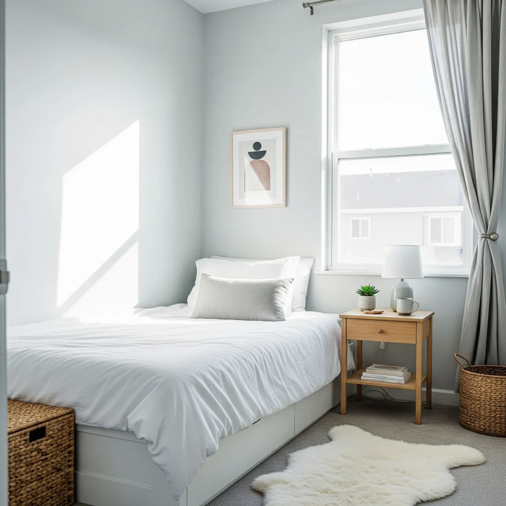11 Small Bedroom Ideas That Instantly Create More Space minimalist small bedroom