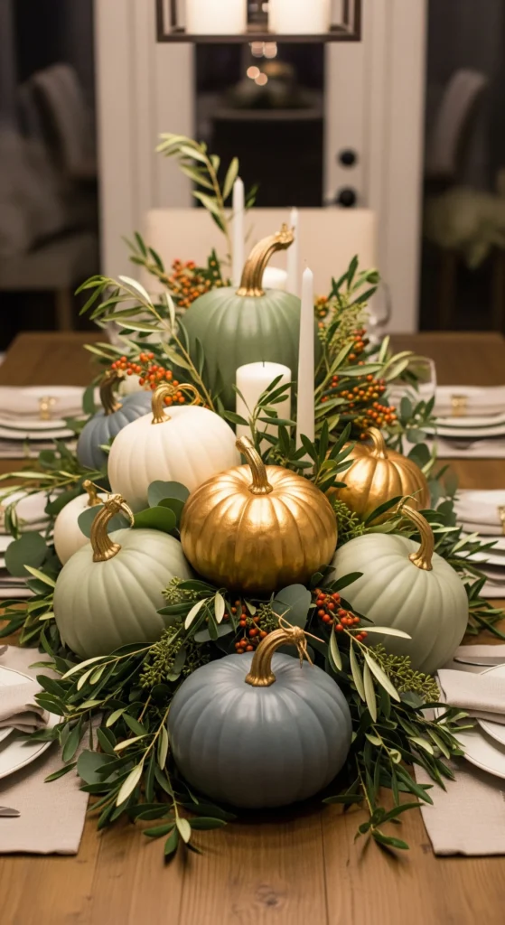 modern thanksgiving table decor