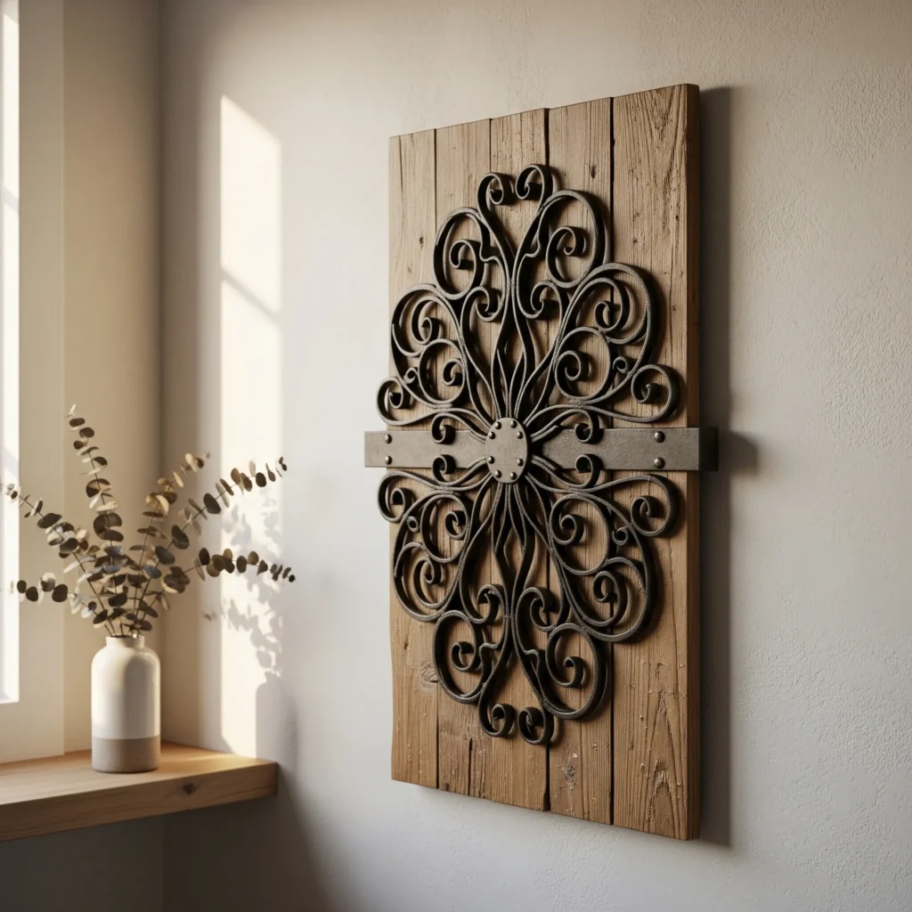 oversized metal wall art