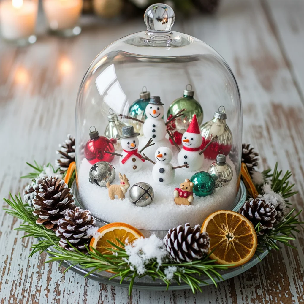 7 DIY Winter Centerpieces You Can Make With Things You Already Own rustic centerpiece ideas
