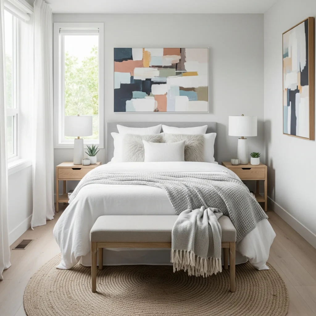 11 Small Bedroom Ideas That Instantly Create More Space small bedroom layout hacks