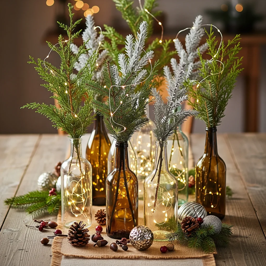 7 DIY Winter Centerpieces You Can Make With Things You Already Own winter centerpieces for home