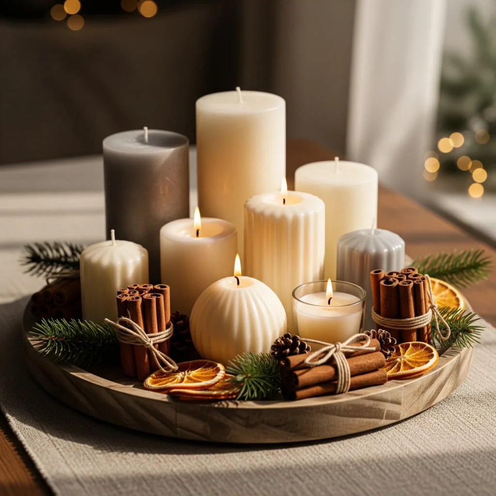 7 DIY Winter Centerpieces You Can Make With Things You Already Own winter centerpieces for table