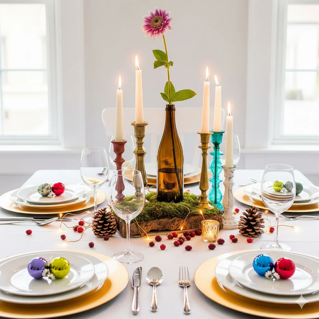 christmas table settings