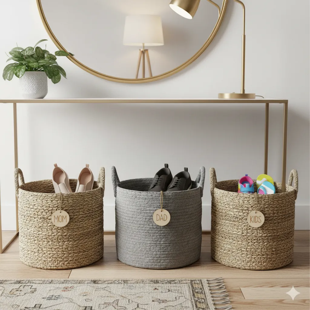 diy shoe storage