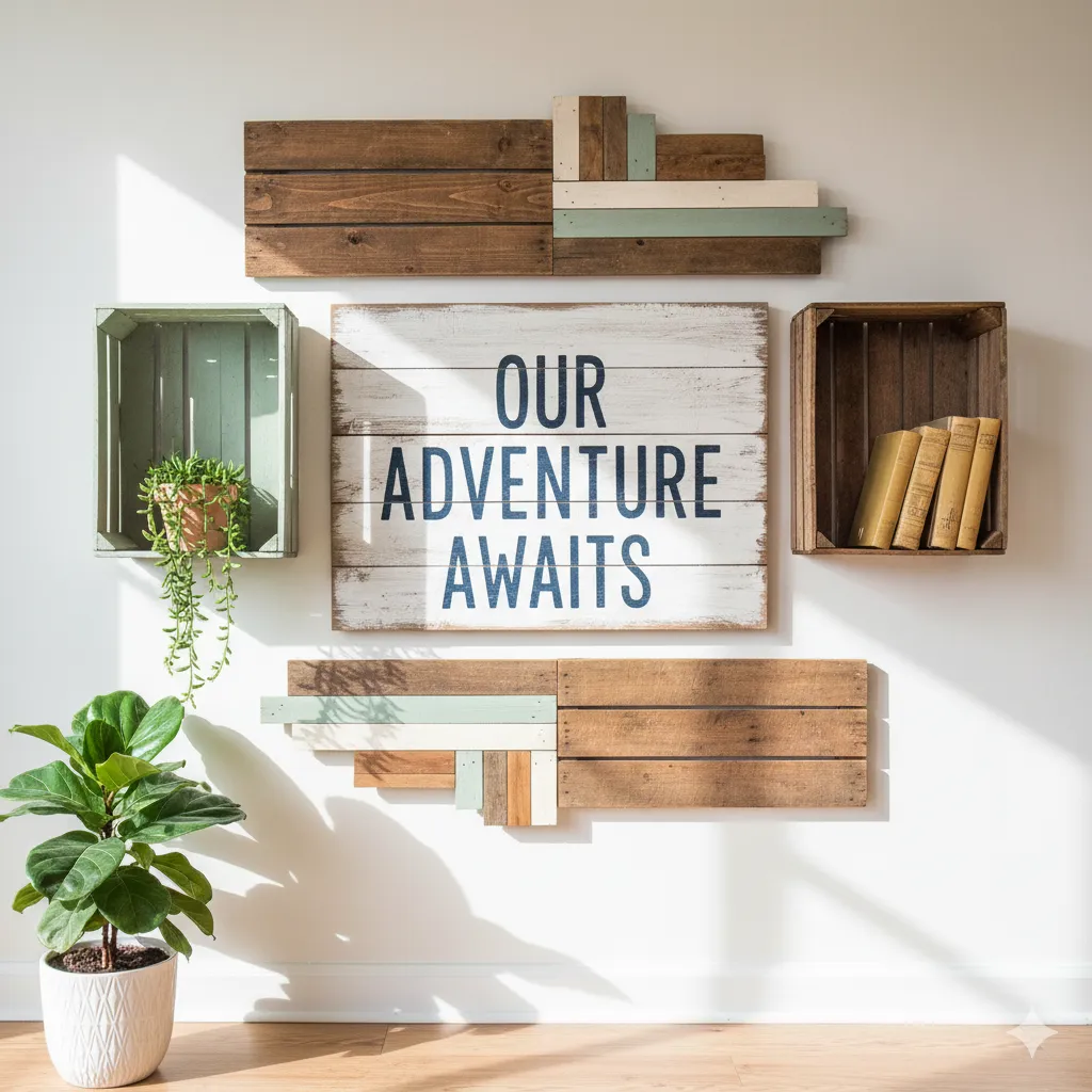16 DIY Wall Art Ideas Made from Thrifted Materials (Budget-Friendly DIY Decor) diy wall art for bedroom
