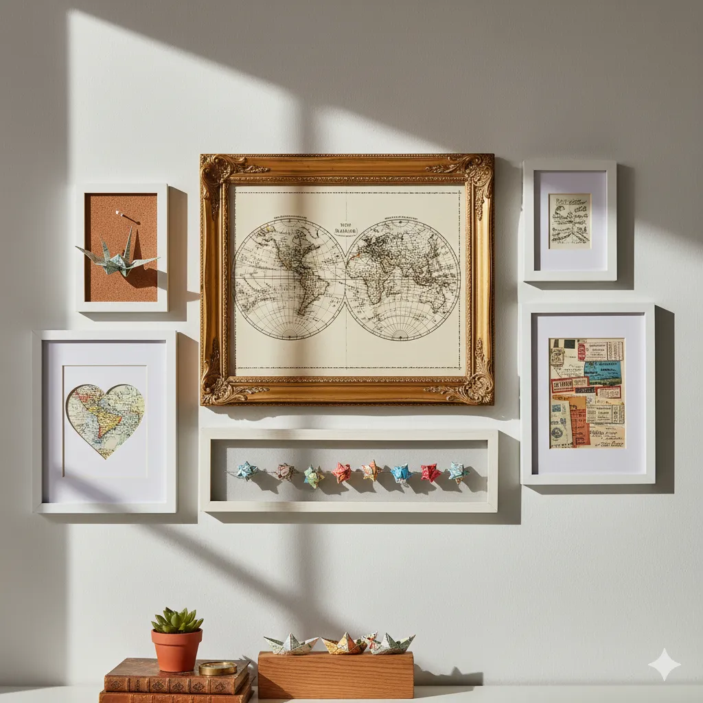 16 DIY Wall Art Ideas Made from Thrifted Materials (Budget-Friendly DIY Decor) diy wall art for living room