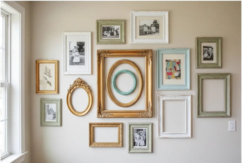 16 DIY Wall Art Ideas Made from Thrifted Materials (Budget-Friendly DIY Decor) diy wood wall art