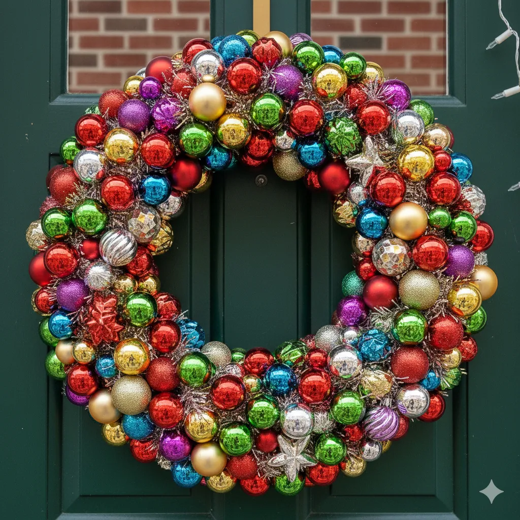 13 DIY Christmas Wreaths You Can Make on a Budget dollar store christmas wreaths
