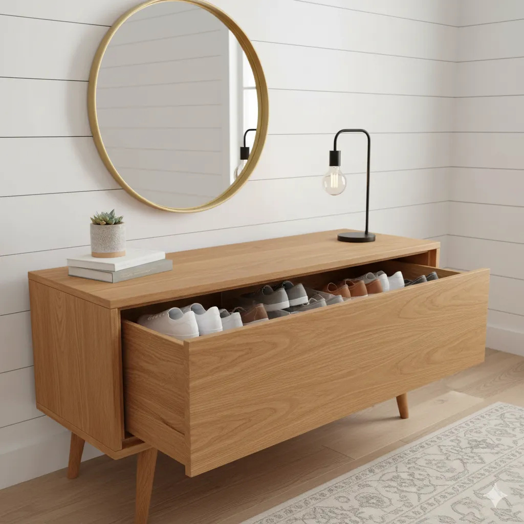 entryway shoe cabinet
