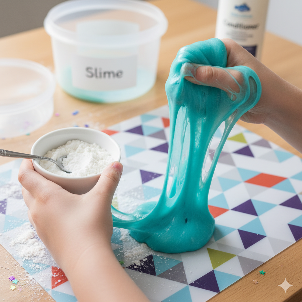 How to Make Slime Without Activator: 2-Ingredient, Glue-Free, Safe Recipes gemini generated image euq4euq4euq4euq4