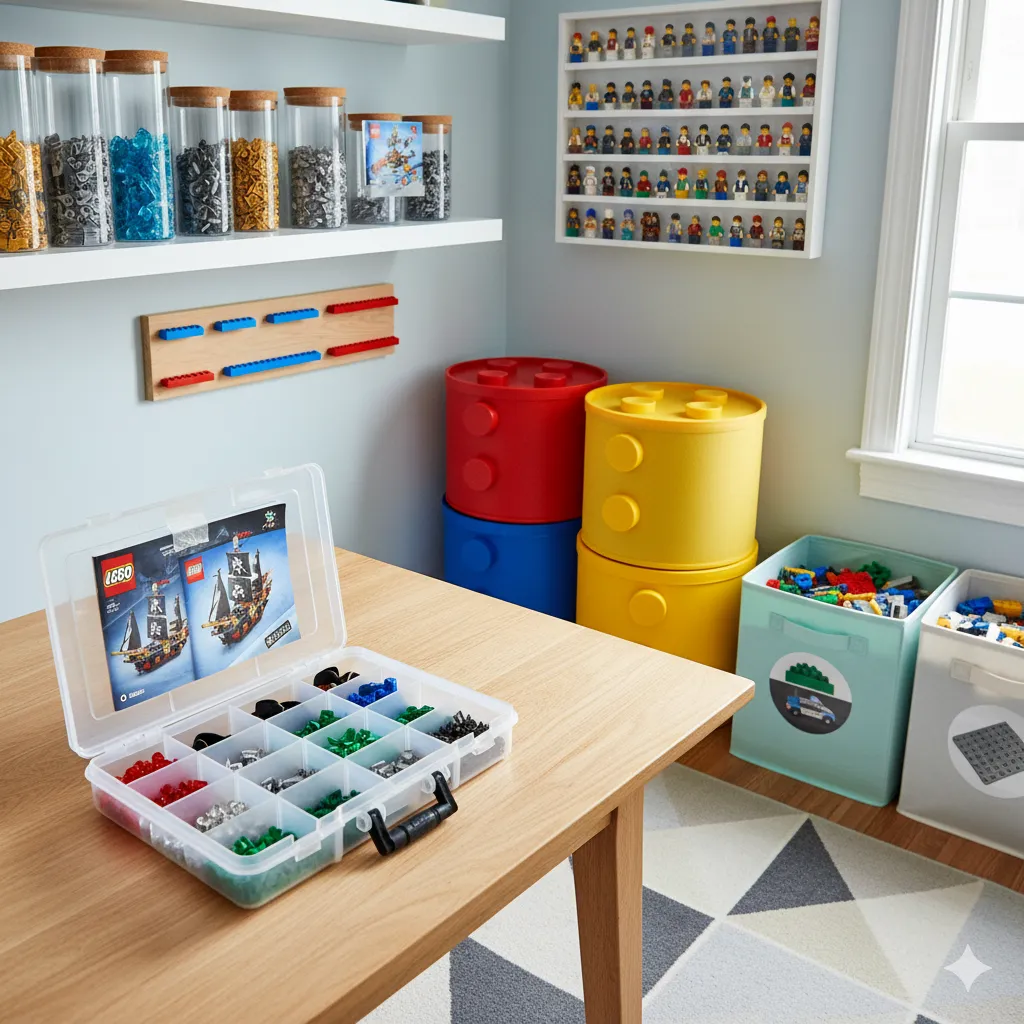 17 Genius Lego Storage Ideas Every Kid’s Room Needs lego storage containers