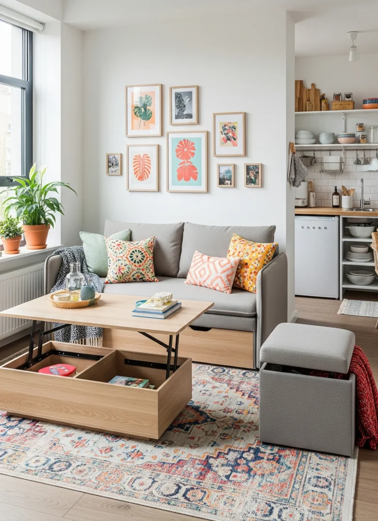 12 Genius Studio Apartment Hacks You’ll Wish You Tried Sooner multi functional furniture