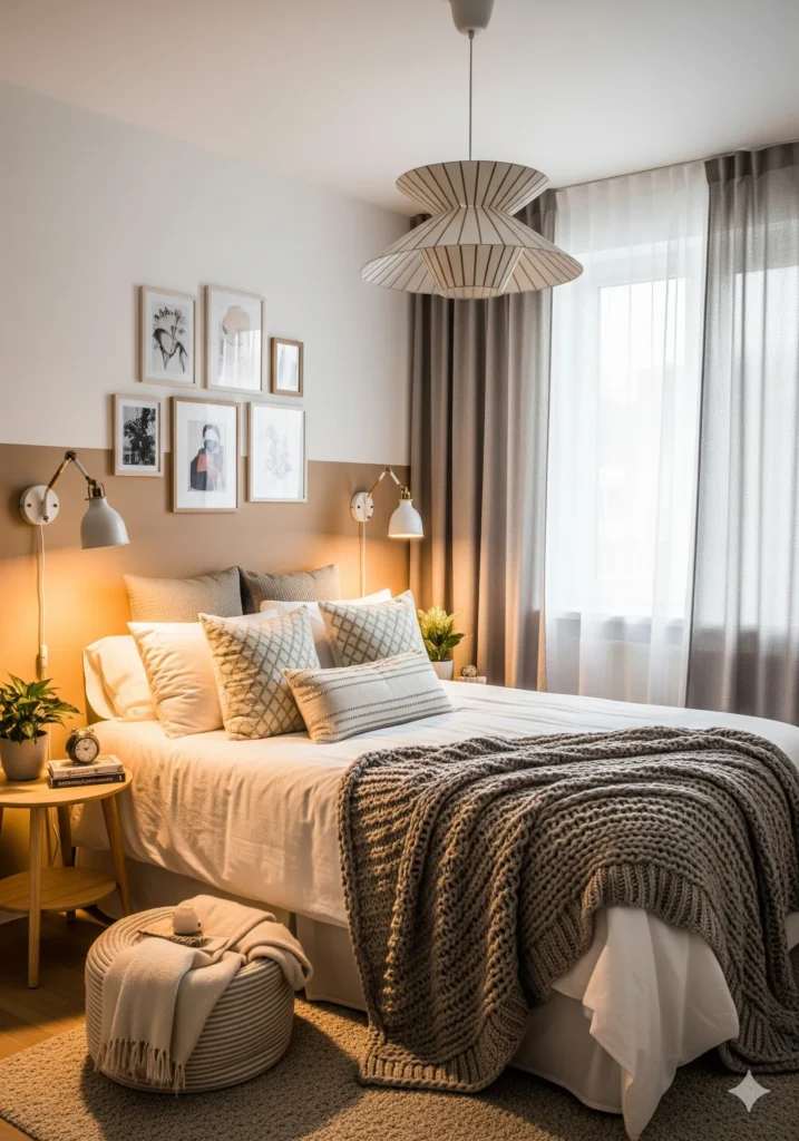 small bedroom lighting ideas