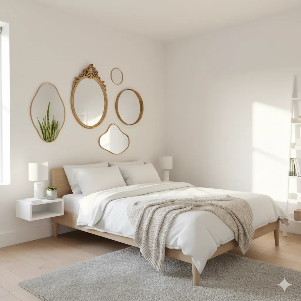 small bedroom mirror ideas