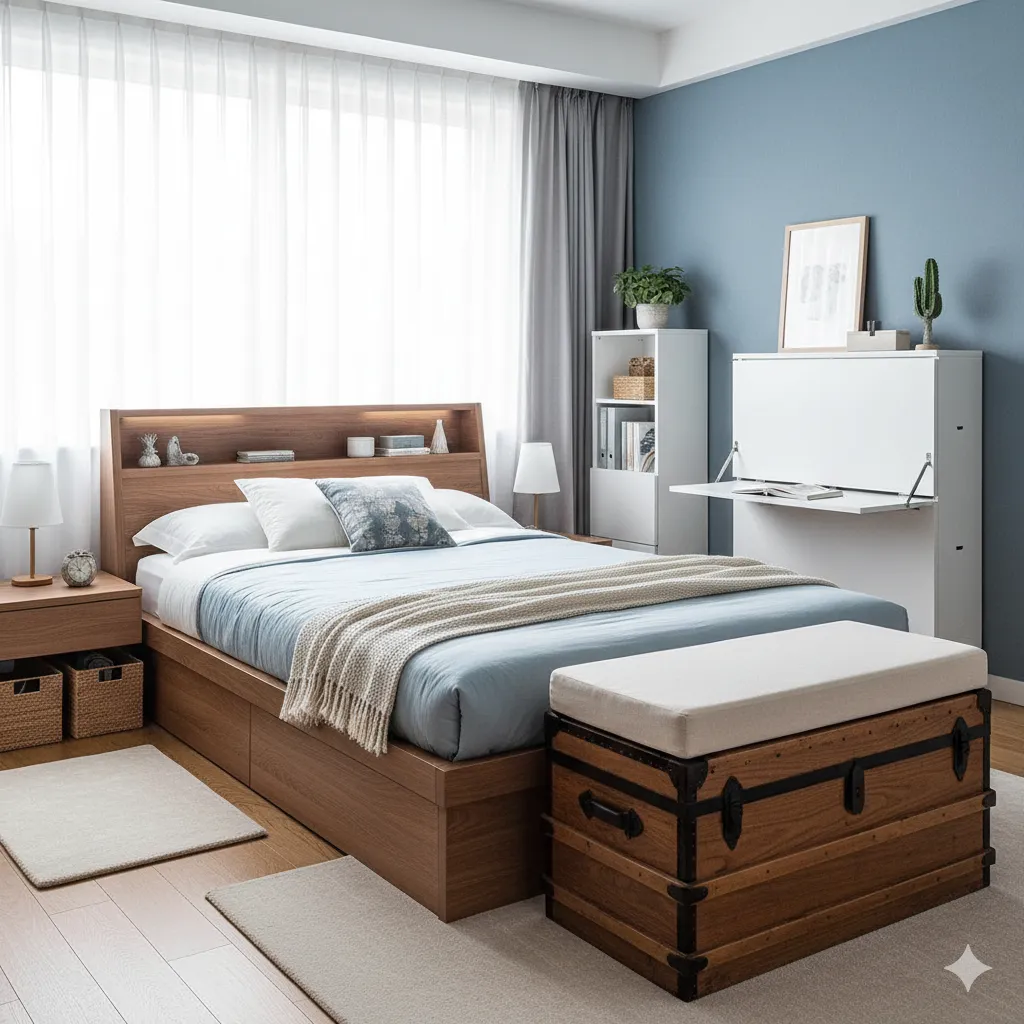 small bedroom storage ideas